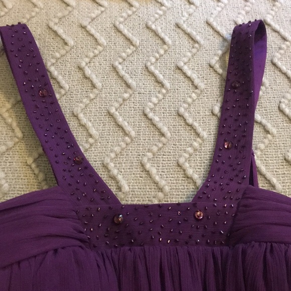 Max and Cleo Purple Formal/SemiFormal Empire Dress - Picture 7 of 16